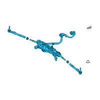 OEM 2018 Lexus LS500 Rear Steering Link Assembly Diagram - 45900-50010