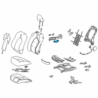 OEM 2020 Toyota Camry Adjuster Switch Diagram - 84922-06190