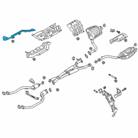 OEM Hyundai Genesis Protector-Heat Front, RH Diagram - 28792-B1100