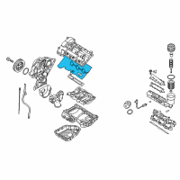 OEM 2007 Hyundai Entourage Gasket-Rocker Cover, LH Diagram - 22453-3C120