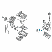 OEM Kia K900 Switch Assembly-Oil Pressure Diagram - 9475037100