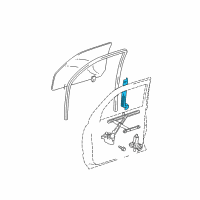 OEM 2003 Toyota 4Runner Run Channel Diagram - 67404-35060