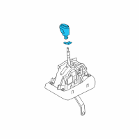 OEM Infiniti Knob Assy-Control Lever, Auto Diagram - 34910-6HH0B