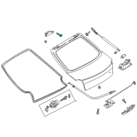 OEM 2001 Kia Spectra Bolt Diagram - 997960816