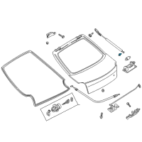 OEM 2001 Kia Spectra Stud-Ball Diagram - 0K2B162625