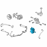 OEM 2016 Chevrolet Equinox Reservoir-P/S Fluid Diagram - 13578759