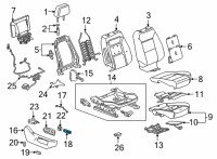 OEM 2022 Chevrolet Tahoe Seat Switch Diagram - 84689844