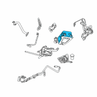 OEM 2002 Dodge Grand Caravan CANISTER-Vapor Diagram - 4861436AA