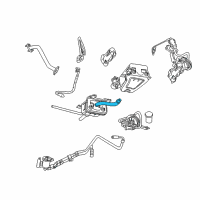 OEM 2001 Dodge Caravan Hose-Vapor CANISTER Pass Thru Diagram - 4861439AB