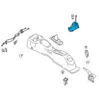 OEM 2014 Nissan Versa Transmission Control Device Assembly Diagram - 34101-1HM0A