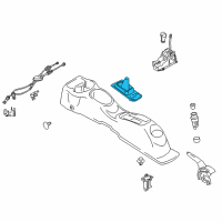 OEM 2017 Nissan Versa Boot-Console Diagram - 96935-3BA2A