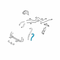 OEM 2011 Toyota FJ Cruiser Inlet Hose Diagram - 32943-60560