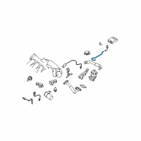 OEM 2006 Nissan Quest Hose-Drain, Canister Diagram - 18791-7Y000