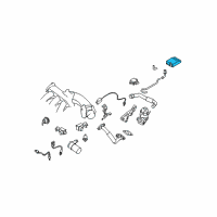 OEM 2010 Nissan Maxima CANISTER Assembly EVAP Diagram - 14950-7Y00C