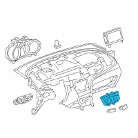 OEM 2021 Buick Encore Warning Switch Diagram - 42364066