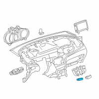 OEM 2019 Buick Encore Hazard Switch Diagram - 42364065