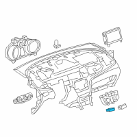 OEM 2022 Buick Encore Hazard Switch Diagram - 42364065