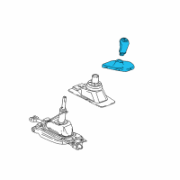 OEM 2021 Chevrolet Camaro Shift Knob Diagram - 24287433