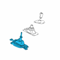 OEM 2021 Chevrolet Camaro Gear Shift Assembly Diagram - 24285029