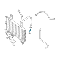 OEM Nissan Xterra Tube-Joint Diagram - 21533-EA50B