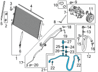 OEM 2021 Ford F-150 TUBE ASY Diagram - ML3Z-19972-J