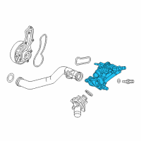 OEM 2019 Honda Civic Case Complete, Thermo Diagram - 19321-5BA-A00