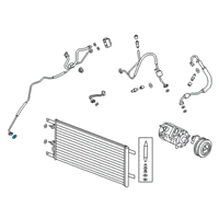 OEM Ford F-250 Super Duty Clutch & Pulley Diagram - LC3Z-19D786-A