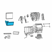 OEM Dodge Journey Core-Heater Diagram - 68038538AA