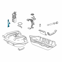 OEM 1998 Chevrolet Blazer Fuel Tank Meter/Pump SENSOR KIT Diagram - 19121300