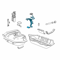 OEM 1995 Chevrolet Blazer Sender Kit, Fuel Diagram - 19111404