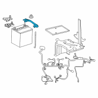 OEM Scion Hold Down Diagram - 74404-52080