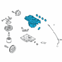 OEM 2017 Hyundai Elantra Manifold Assembly-Intake Diagram - 28310-03410