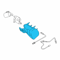 OEM 2002 BMW Z8 Activated Charcoal Filter Diagram - 16-13-1-184-580