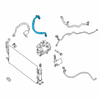 OEM 2022 Nissan Leaf Hose-Flexible, Low Diagram - 92480-6WK0A