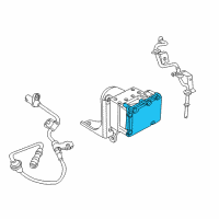 OEM Chrysler Sebring Abs Control Module Diagram - 5096213AA