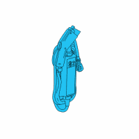 OEM 2013 Chevrolet Volt Cable Diagram - 24297486