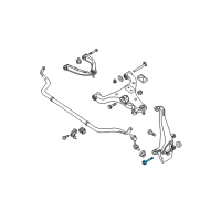 OEM 2014 Nissan Frontier Bolt Diagram - 40178-7S01A