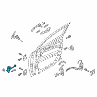 OEM 2020 Hyundai Tucson Checker Assembly-Front Door, LH Diagram - 79380-D3000