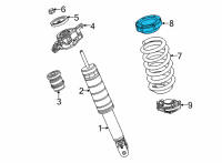 OEM Jeep Grand Cherokee L Spring Diagram - 68375897AA