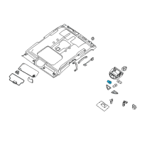 OEM 2014 Nissan Titan Bulb Diagram - 26433-7S010