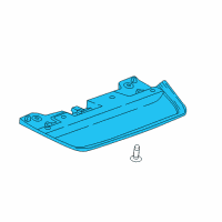 OEM 2018 Buick LaCrosse High Mount Lamp Diagram - 26227247