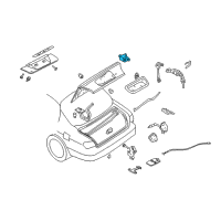 OEM 1999 Nissan Maxima Actuator-Trunk Opener Diagram - 84680-96W00