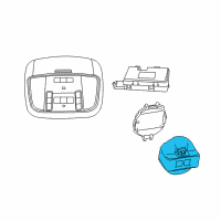 OEM Module-Rain Sensor Diagram - 68184876AA