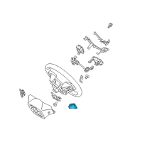 OEM Kia Switch Assembly-Paddle Shift Diagram - 96770D9000