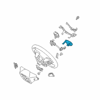 OEM 2017 Kia Sportage Switch Assembly-Steering Remote Diagram - 96710D9030