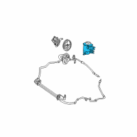 OEM 2001 Ford Taurus Reservoir Diagram - 5F1Z-3E764-AA