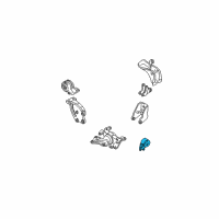 OEM Ford Focus Rear Insulator Diagram - 5S4Z-6068-AA