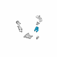 OEM 2005 Ford Focus Front Bracket Diagram - 3S4Z-6K034-BA