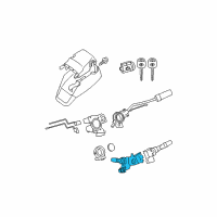 OEM 2008 Toyota Tundra Headlamp Dimmer Switch Diagram - 84140-0E012