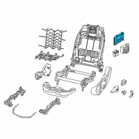 OEM Jeep Renegade Switch-Power Seat Diagram - 68269698AA